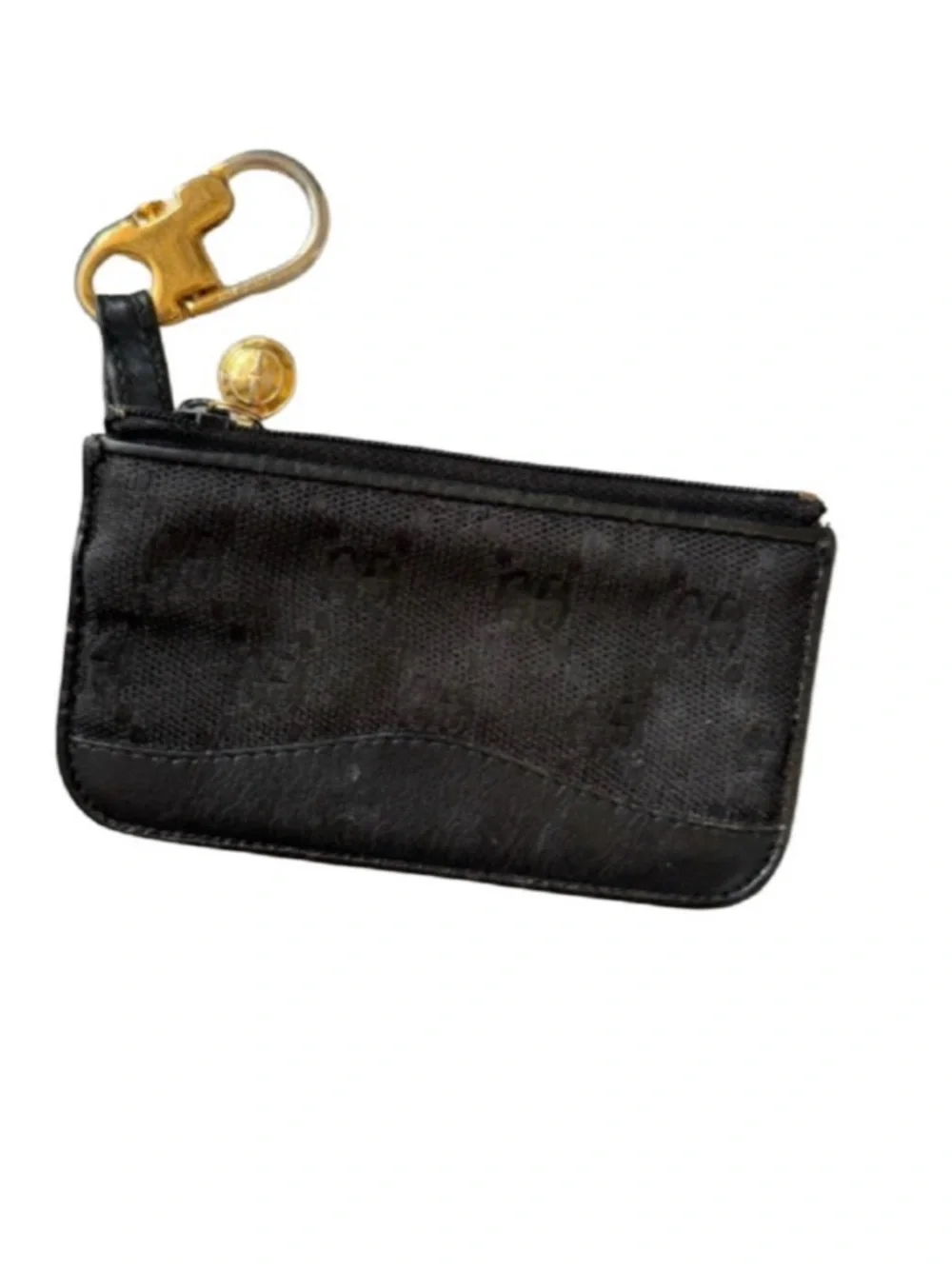 Vintage Gucci Card Holder Key Chain
